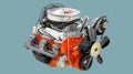 Eagle Chevy 400 3.750in Crank 6.000in H-Beam -16cc 4.165in Pistons Rotating Assembly