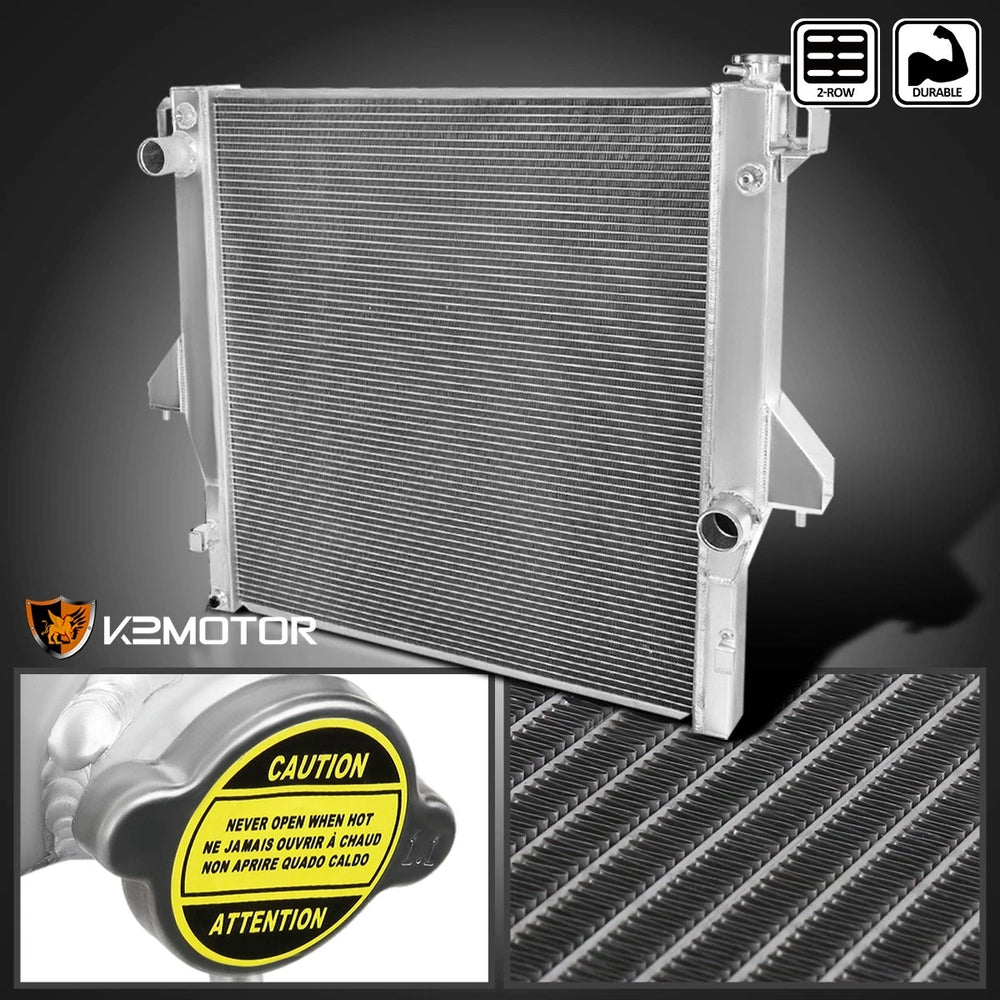2500/3500 RADIATOR- 2 CORES- FIT 5.9L 6.7L
