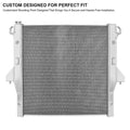 2500/3500 RADIATOR- 2 CORES- FIT 5.9L 6.7L