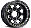 Aluminum Wheels 16x10 Rock 8 RT81 Gloss Black Beadlock Offset 5 on 114.3 Bolt Pattern 83.82 Bore Raceline