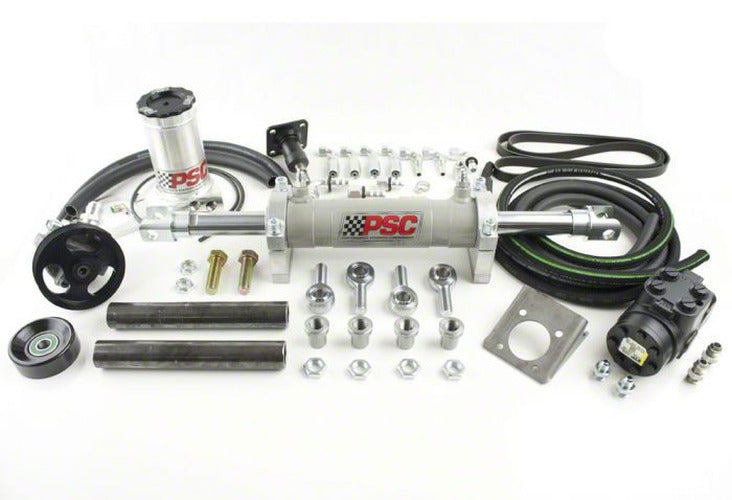 ~(88 lbs. 26X16X14)~ Extreme Series 2.75 Double End Steering Cylinder Kit w/ CBR-pump - PSC- HK400CBR