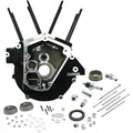 S&S Cycle 84-91 BT w/ Stock Bore Super Stock Alternator Style Crankcase - Wrinkle Black