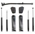 1722 F250/F350/DUALLY 4WD BASIC 2.5IN LEVELING KIT W/RADIUS ARM BRKTS & VULCAN 2.0 RESERVOIR SHOCKS
