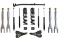 1722 F250/F350/DUALLY 4WD BASIC 2.5IN LEVELING KIT W/RADIUS ARM BRKTS & VULCAN 2.0 RESERVOIR SHOCKS