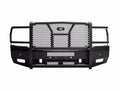 0914 F150 ELEVATION ALUMINUM FRONT BUMPER FINE TEXTURED BLACK