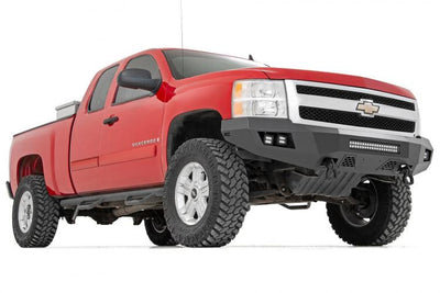Rough Country silver bumper