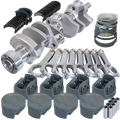 Eagle Chevy LT1 350 1Pc 3.750in Crank 5.700in H-Beam -16cc Inv Dome 4.040in Piston Rotating Assembly