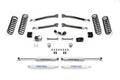 Fabtech 07-18 Jeep JK 2-Door 3in Trail w/Dlss Shks