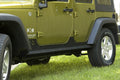 0718 JEEP JK UNLIMITED ROCK SLIDERS BARE STEEL