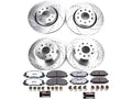 Power Stop 18-19 Jeep Wrangler Front & Rear Z23 Evolution Sport Brake Kit w/Calipers
