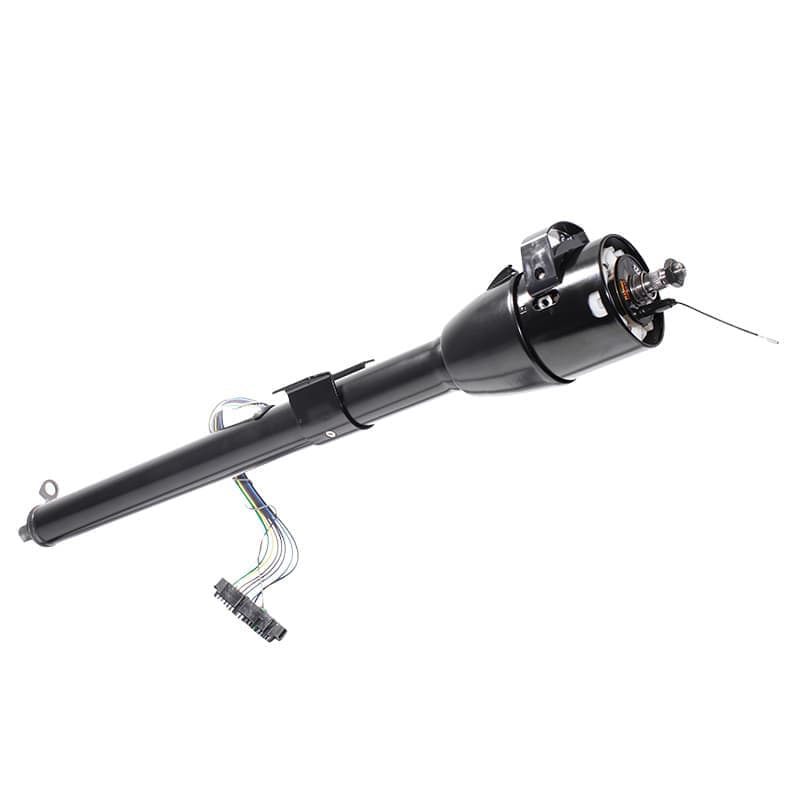 COLUMNSHIFT:6671 BRONCO MILL BLACK POWDERCOAT COLUMN ONLY FORD SW SPLINE