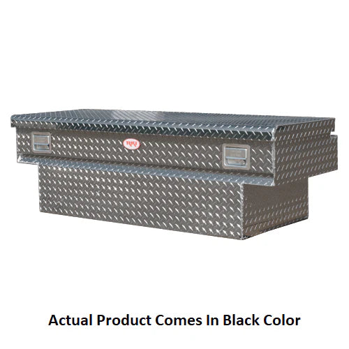 SINGLE LID ALUM CHEST BOX W/ OFFSET FOR SWB TRUCKS