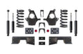 MaxTrac 99-06 GM C1500 2WD V8 3in/5in Lowering Spindle Kit