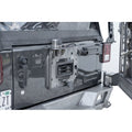 ~(102 lbs. 63X17X13)~ Destroyer Shorty Rear Bumper Only Bare Steel 2007-2017 Jeep JK Wrangler