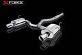 Xforce cat-back exhaust installed view