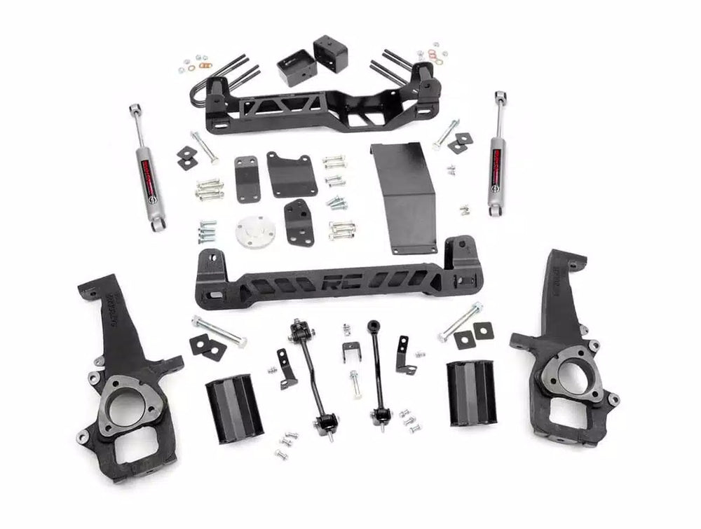 1x 1326BOX7 1x 1380BOX1 1x 1332BOX1 1x 1380BOX2 1x 1327BOX5 6 Inch Lift Kit Dodge 1500 4WD (2006-2008)