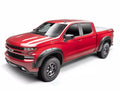 Black Forge Pocket/Rivet Textured Finish 4-Pc Fender Flare Set For 07-13 Chevrolet Silverado 1500, 07-14 Chevrolet Silverado Hd Bushwacker