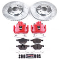 Power Stop 05-07 Ford Focus Front Z23 Evolution Sport Brake Kit w/Calipers