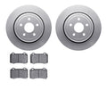 R1 Concepts Brake Rotor- Carbon Coated with Ceramic Pads Fits Dodge Durango