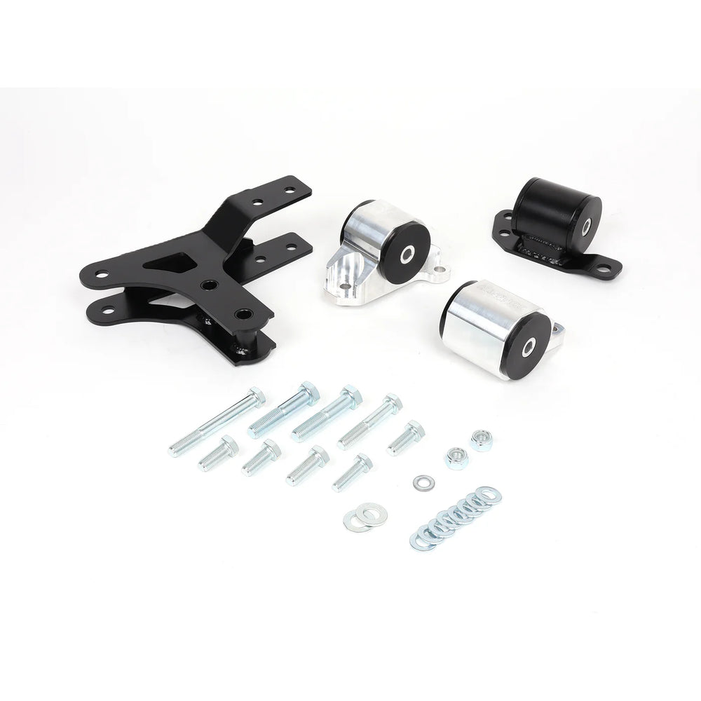 EG/DC AWD B-Series Mount Kit (2-bolt Left) with rear bracket - Extreme Race (88a) Urethane