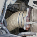Tan Glass Fiber Exhaust Wrap 1x50