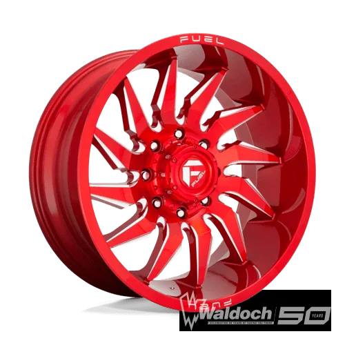 D745 22X10 6X135 GL-RED-MIL -18MM