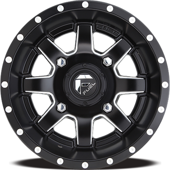 D538 18X7 4X137 MT-BLK-MIL 13MM