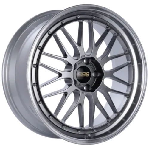 BBS LM 18x9.5 5x114.3 ET38 Diamond Black Center Diamond Cut Lip Wheel -82mm PFS Req (S/O No Cancel)