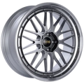 BBS LM 18x9.5 5x114.3 ET38 Diamond Black Center Diamond Cut Lip Wheel -82mm PFS Req (S/O No Cancel)