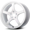 Gram Lights 57CR Limited 15x8.0 +28 4x100 White Wheel