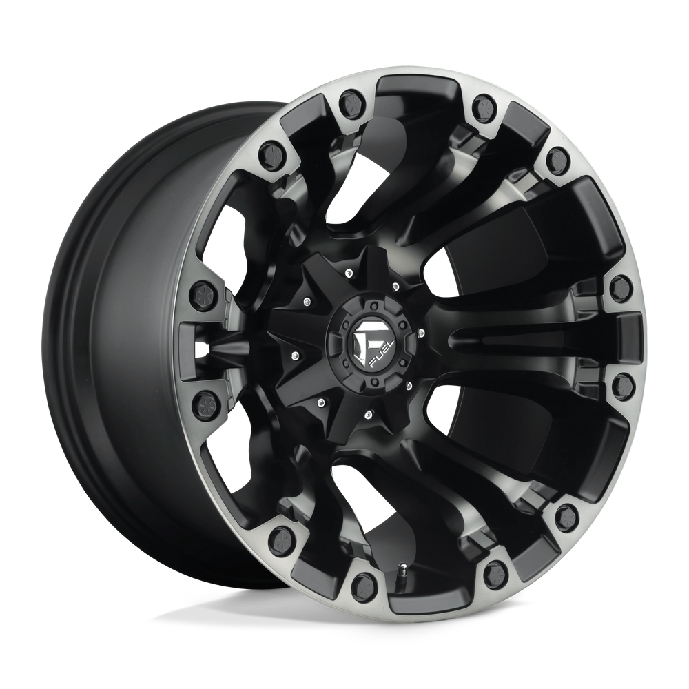 D851 20X10 5X4.5/5.0 M-BLK GRY -18MM