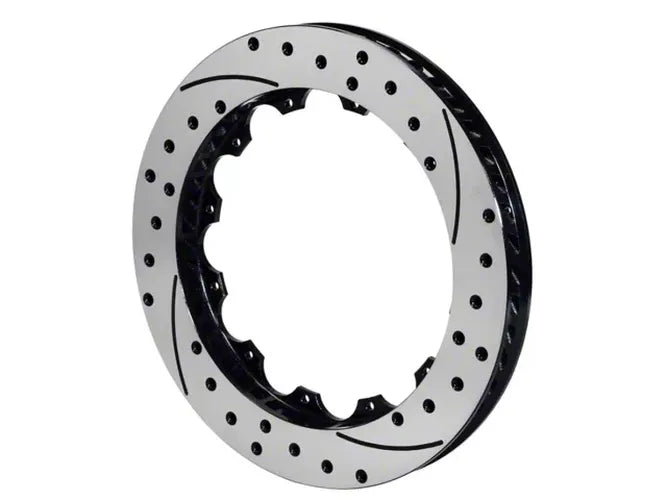 Wilwood Rotor GT Curved Vane Rotor Spec-37 Iron 72 CV 12 x 8.75 Right Hand Side