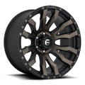 Fuel Wheels black auto part