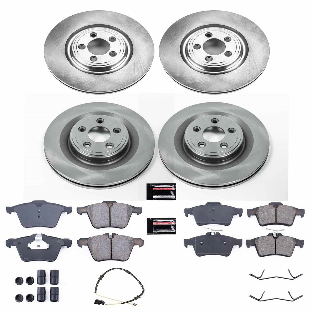 Power Stop 10-12 Jaguar XK Front & Rear Autospecialty Brake Kit