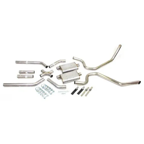 65-69 B-Body 2.5in Exhau st System w/X-Pipe