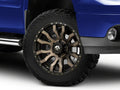 Fuel Wheels black auto part