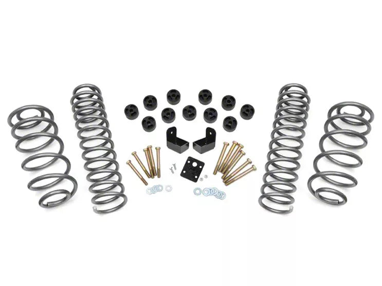 3.75 Inch Lift Kit Combo 4 Cyl Jeep Wrangler TJ (97-06) Wrangler Unlimited (04-06)