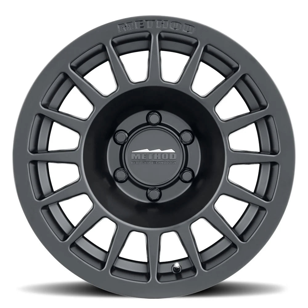 MR707 Bead Grip 17x8.5 +35mm Offset 5x150 110.5mm Centerbore Matte Black
