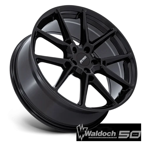 PE002 19X8 5X4.5 G-BLK 40MM