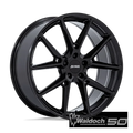 PE002 19X8 5X4.5 G-BLK 40MM