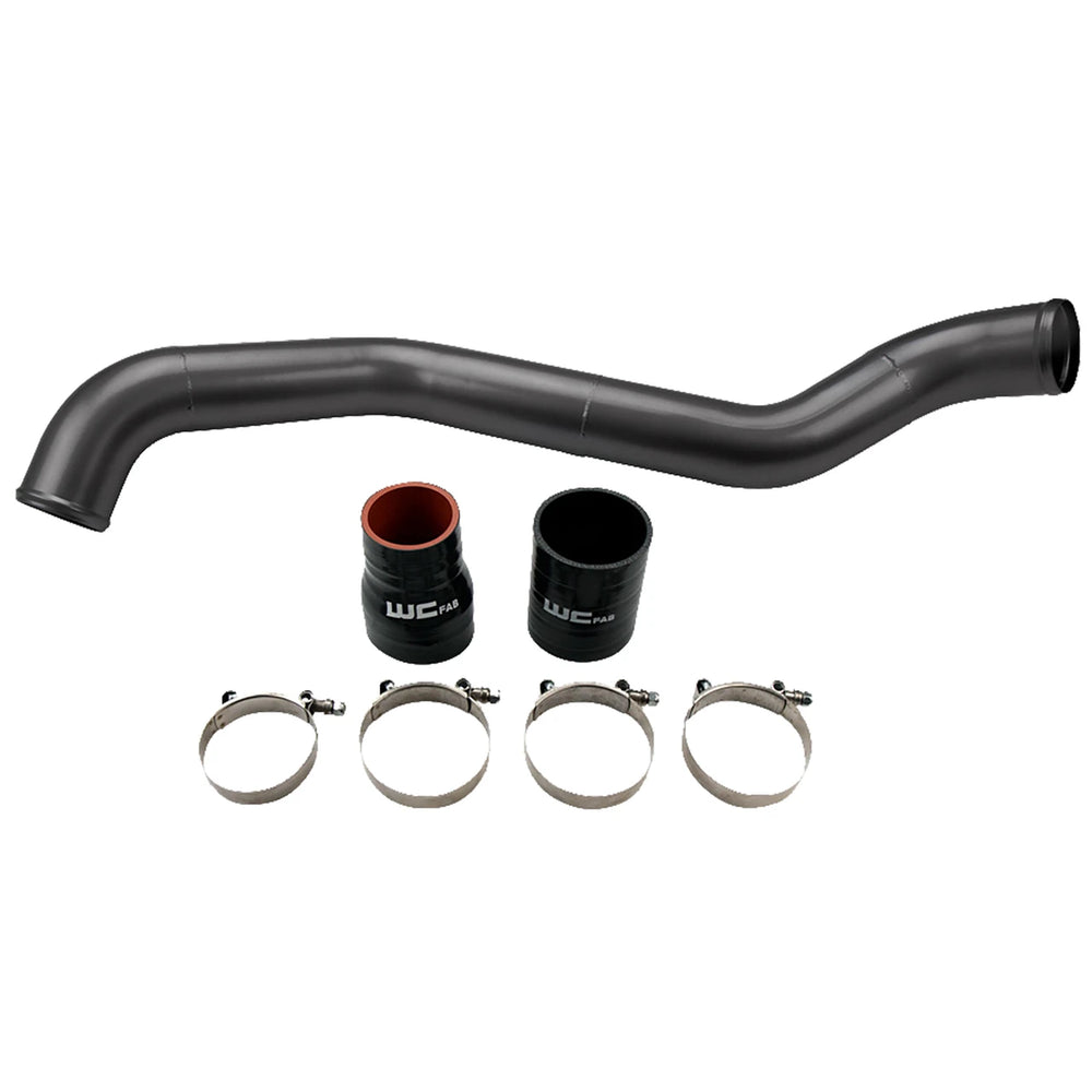 2001-2004 LB7 Duramax Driver Side 3in Intercooler Pipe Fine Texture Black