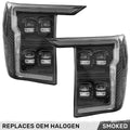 Recon Truck Accessories headlights close-up