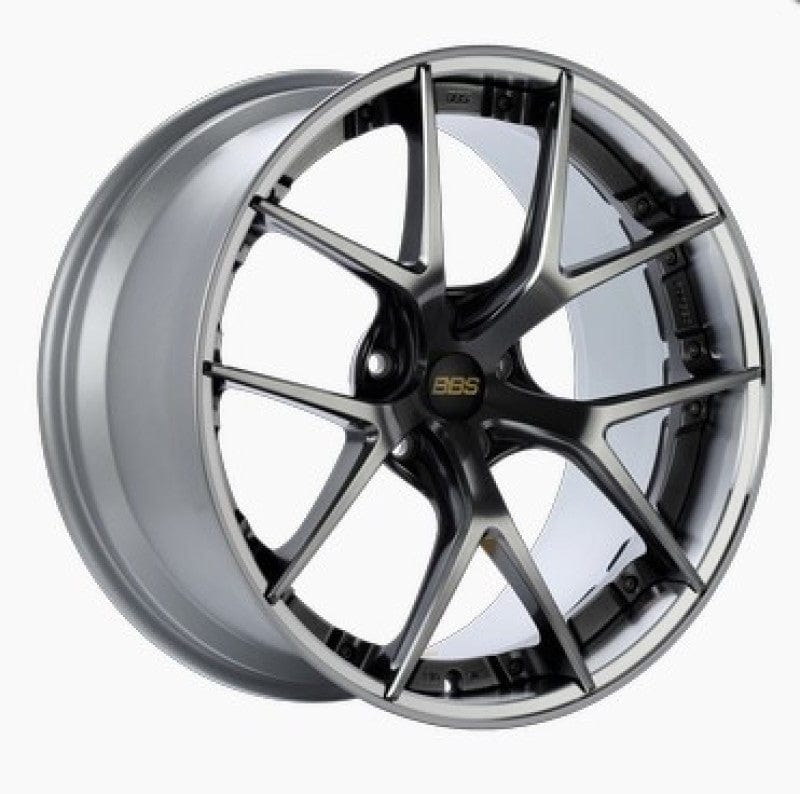 BBS black auto part