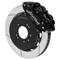 Wilwood 95-98 Nissan Skyline Superlite 6R Front BBK w/ 12.88in Slotted Rotors & Flexlines - Black