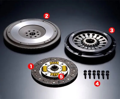 HKS 05-06 Subaru Impreza WRX STi Light Action Single Plate Clutch Kit
