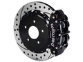 Wilwood 07-18 Jeep Wrangler Narrow Superlite 4R Rear Brake Kit SRP 13.50in Rotor w/Lines - Black