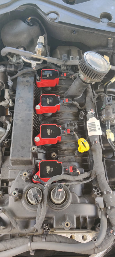MSD red auto part