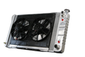 Radiator w/Fans Chevelle 68-72 LS Auto Trans Raw