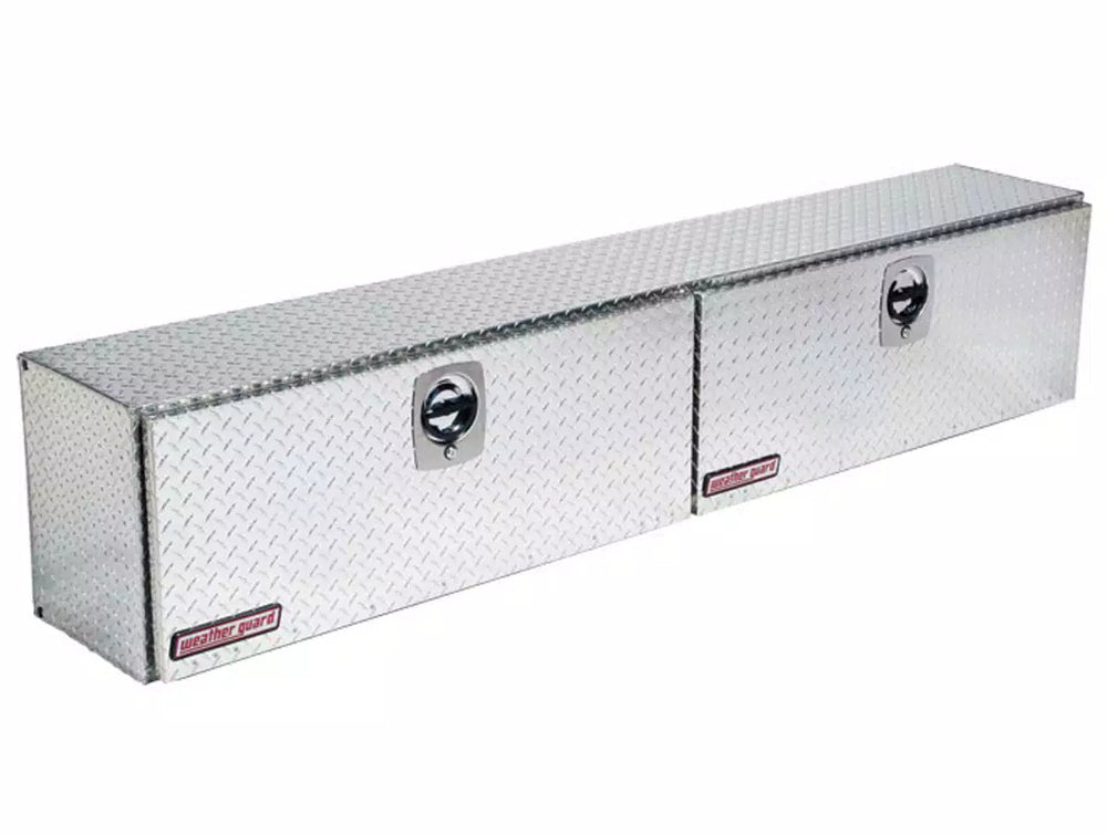 901/4 X 13 X 16IN ALUMINUM HISIDE BOX TOOL 11.1 CU FT CLEAR FINISH