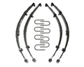 Lift Kit 3.5-4 Inch Lift 76-83 Cherokee Includes Front/Rear Leaf Springs Front Bushing Kit Front/Rear U Bolt Kits Skyjacker